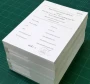 งานเข้าเล่มหุ้มสัน (งานคละไซส์ A3 + A4) ปริ้นขาวดำ ลงปก +เคลือบ