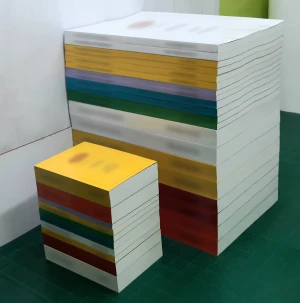 งานเข้าเล่มพับครึ่ง ทากาว เล่ม A1 พับเป็น A2 